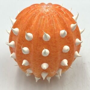 VTG Mark Eckstrand Sea Creature Anemone Art Glass Paperweight Rare Studio Glass